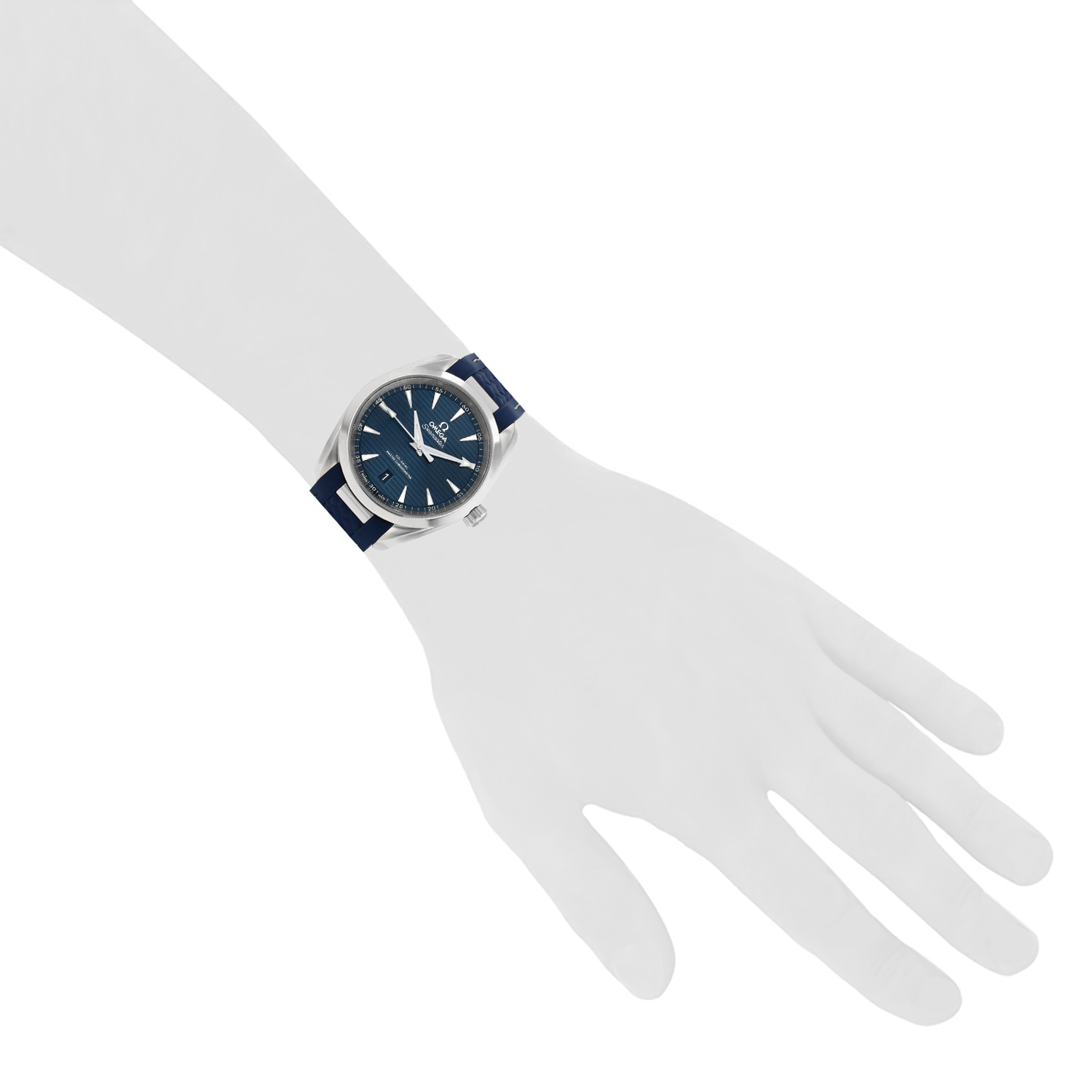 Omega Aqua Terra stainless steel watch, Ref: Omega - 220.12.38.20.03.001  Circa 2022 - Detail D1