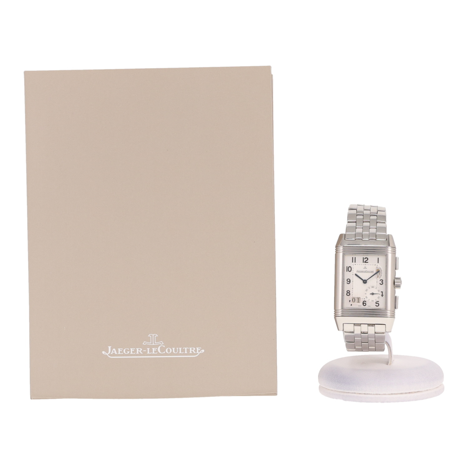 Jaeger-LeCoultre Reverso Grande GMT watch in steel, Ref: Jaeger Lecoultre - 240818  Circa 2010