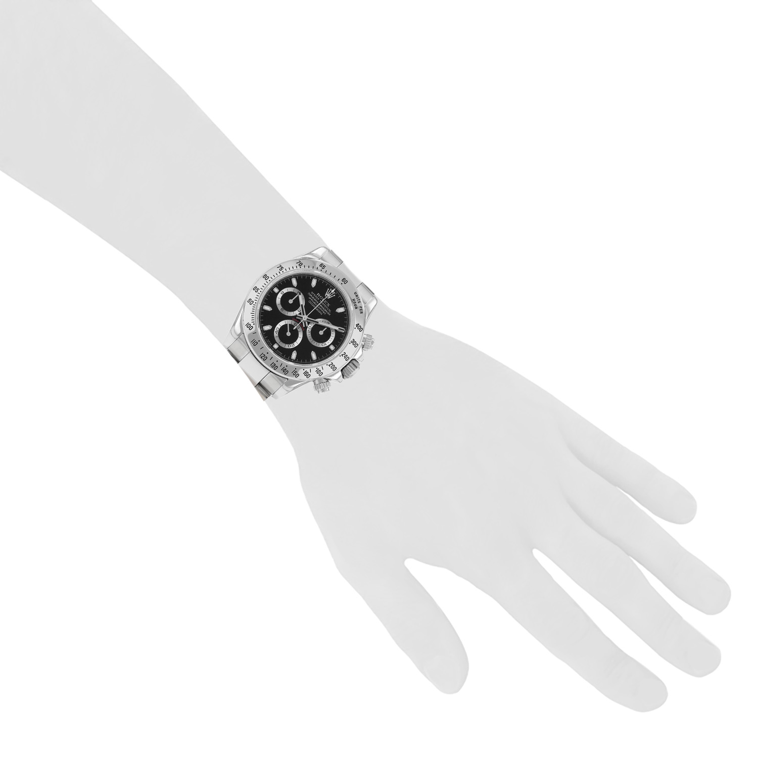 Reloj Rolex Daytona automático de acero, ref.: Rolex - 116520, alrededor de 2005 - Detail D1