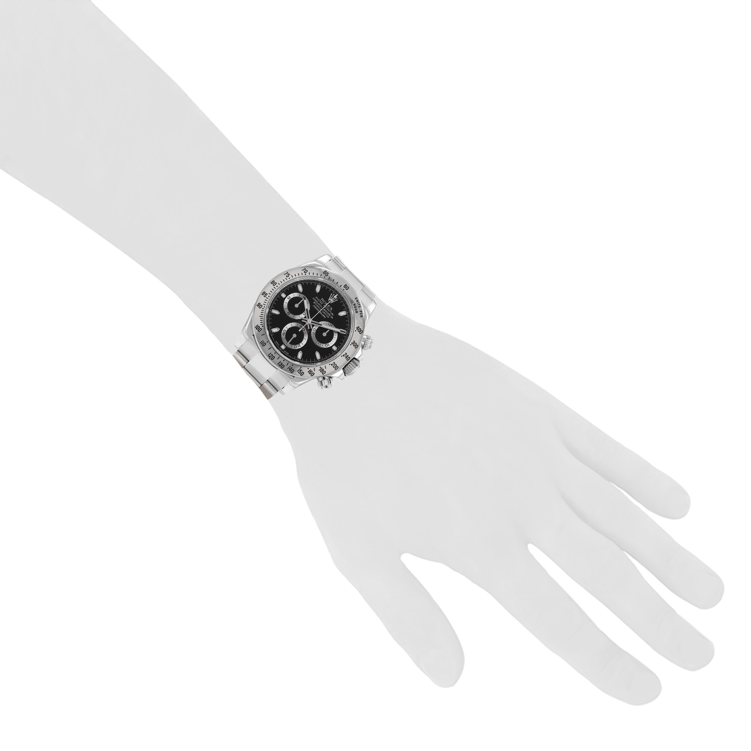 Reloj Rolex Daytona automático de acero, ref.: Rolex - 116520, hacia 2008 - Detail D1
