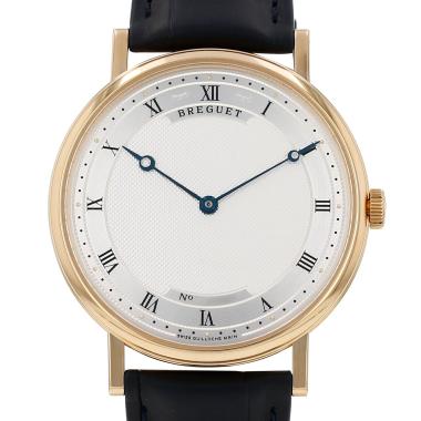 Breguet Classic watch in yellow gold and leather, Ref: Breguet - 5157  Circa 2007