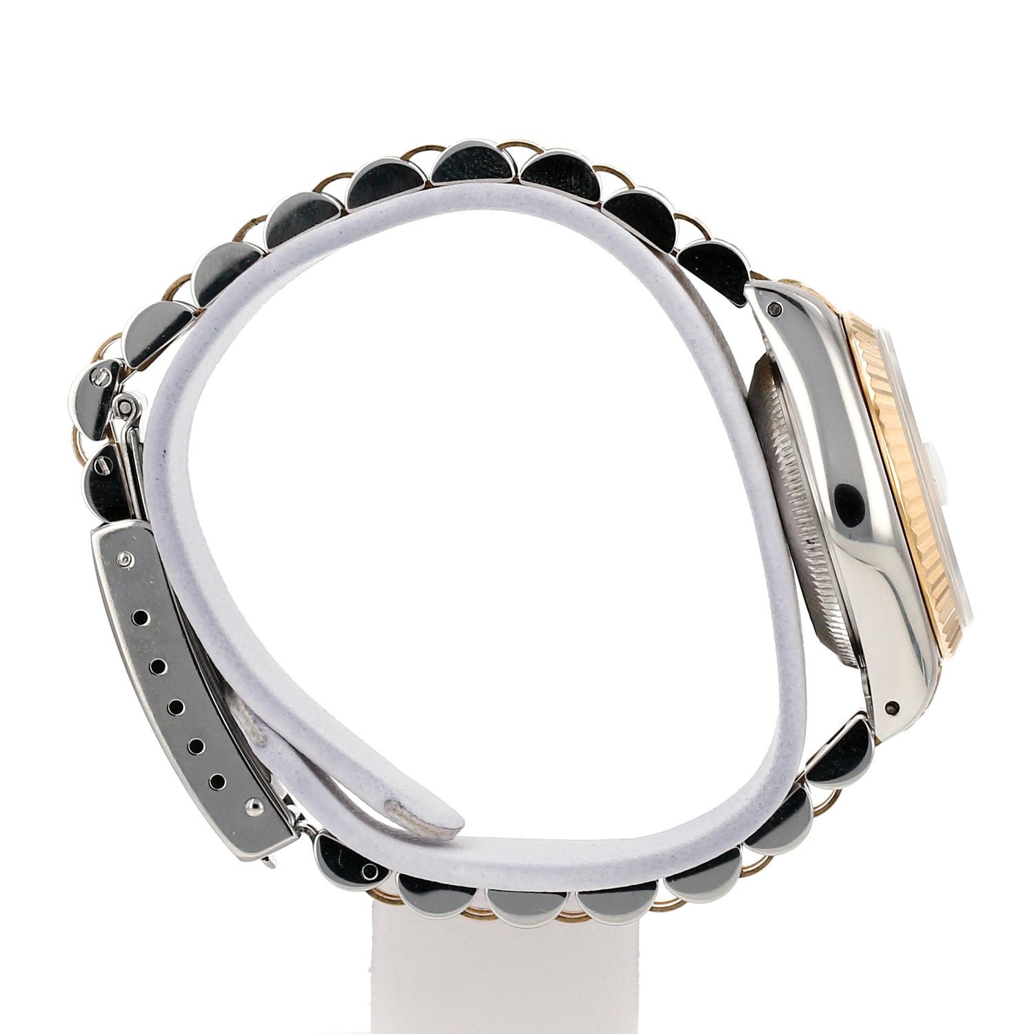 Rolex Datejust Lady watch in gold and steel, Ref: Rolex - 69173  Circa 1987 - Detail D4