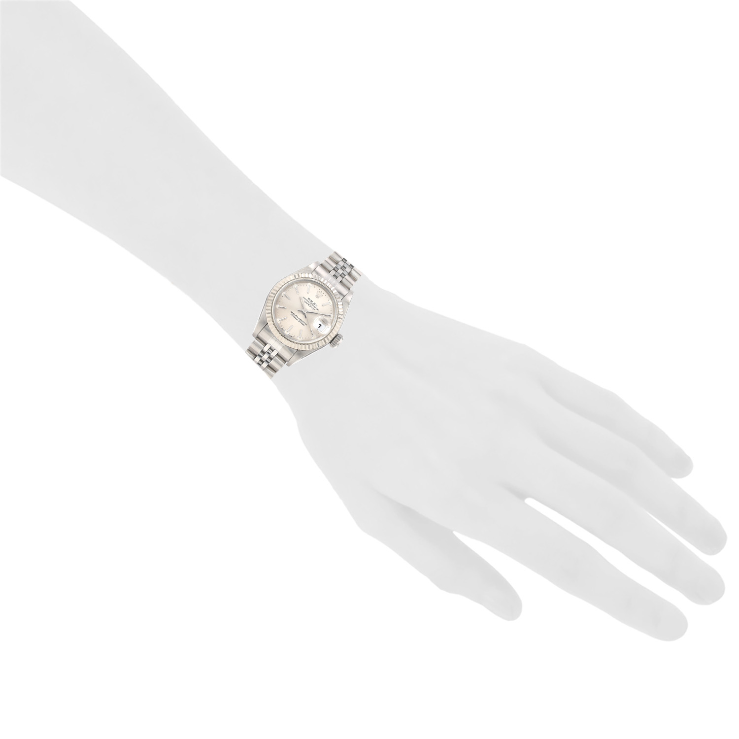 Montre Rolex Datejust Lady en or et acier Ref: Rolex - 69174  Vers 1996 - Detail D1