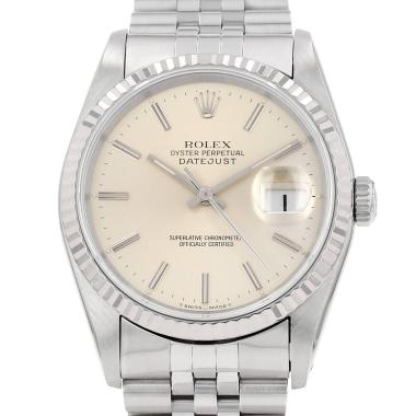 Montre Rolex Datejust en or et acier Ref: Rolex - 16234  Vers 1991