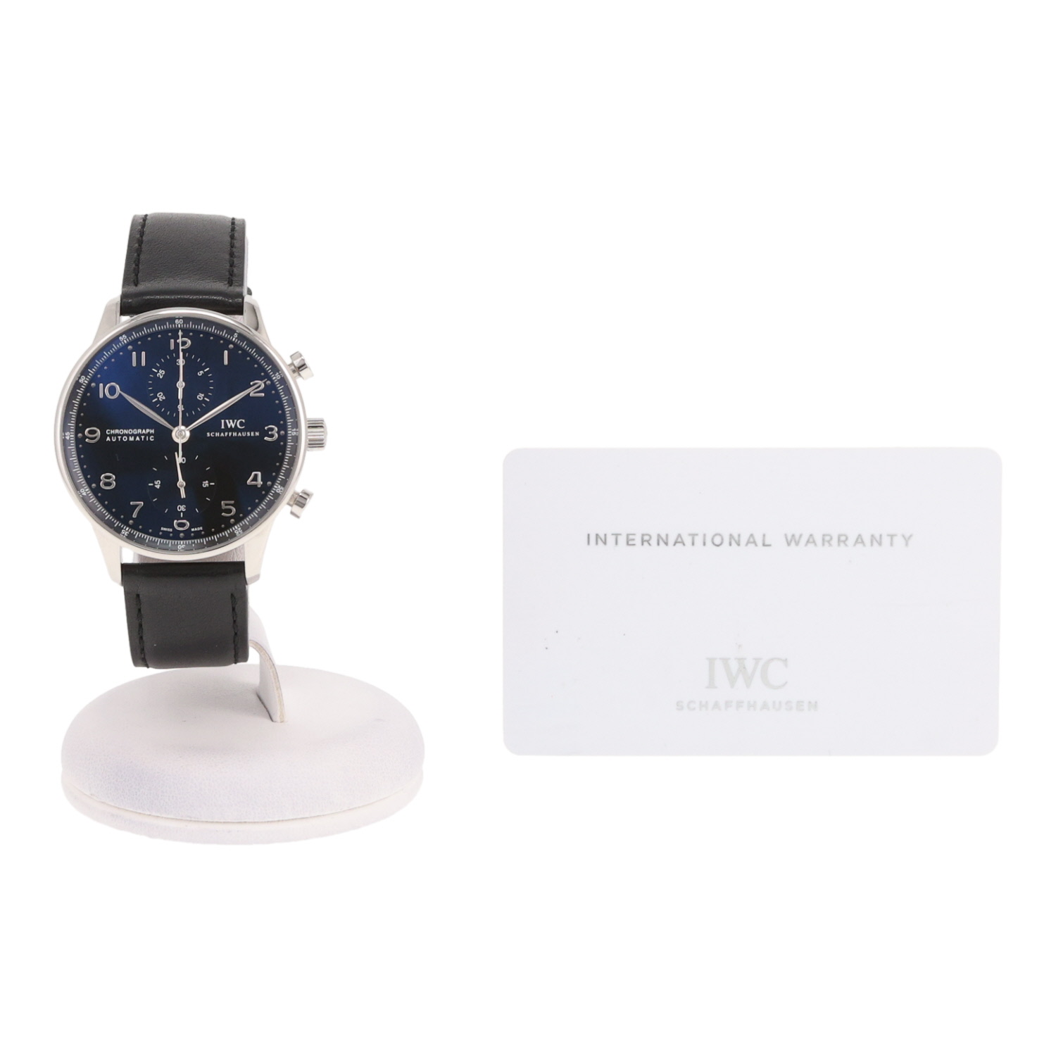 Reloj IWC Portuguese-Cronógrafo de acero, ref.: IWC - 371447, hacia 2017 - Detail D2