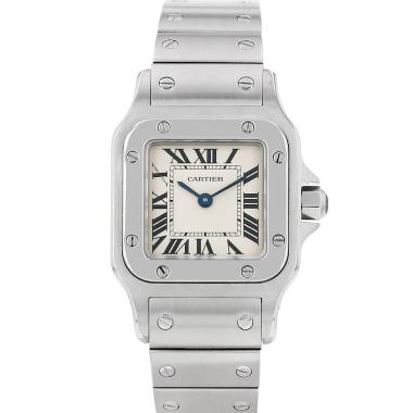 Orologio Cartier Santos, modello piccolo, in acciaio, Rif.: Cartier - 1565, intorno al 2000