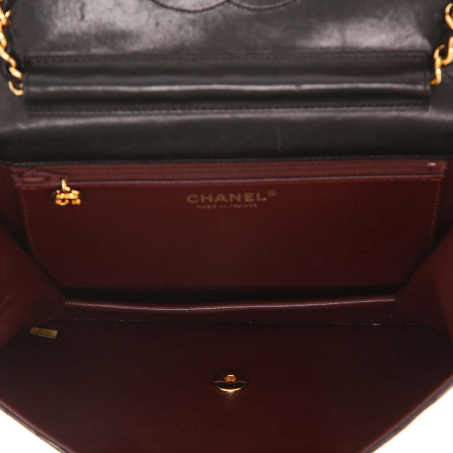Borsa Chanel Mademoiselle in pelle trapuntata nera - Detail D3