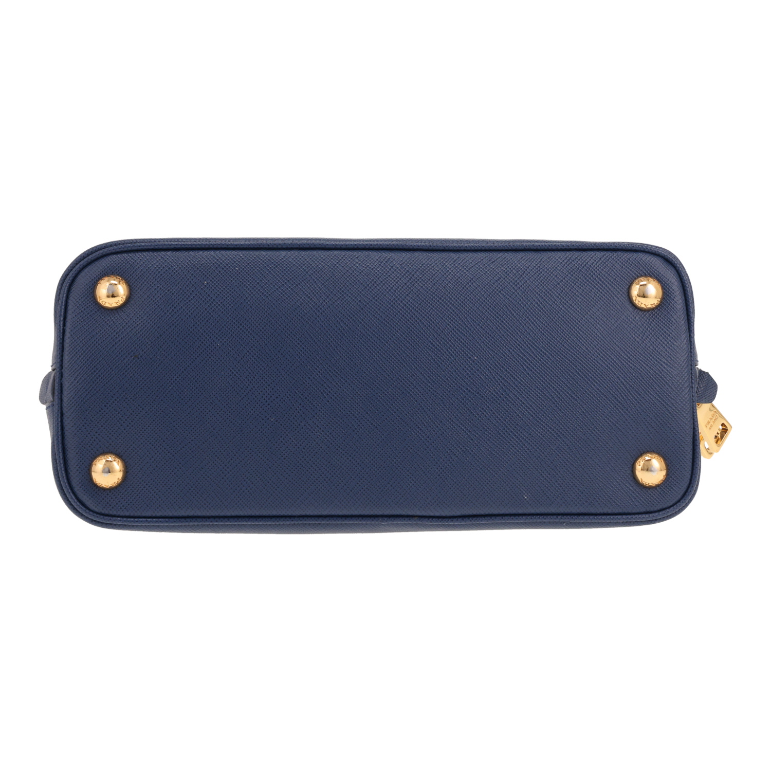 Bolso bandolera de Prada   de piel saffiano azul - Detail D1