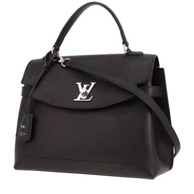 Borsa Louis Vuitton Lockme in pelle nera