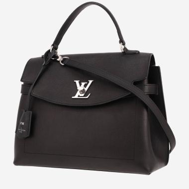 Sac à main Louis Vuitton  Lockme en cuir noir