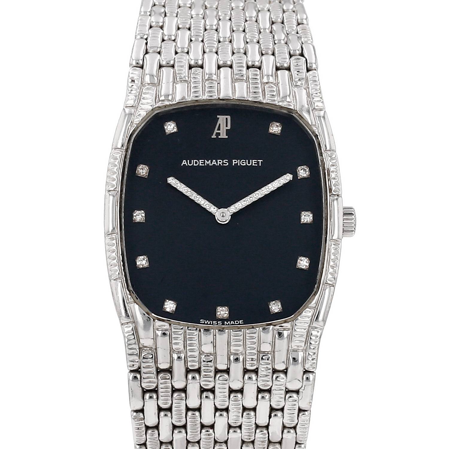 Montre Audemars Piguet Cobra en or blanc Vers 1980 Montre Audemars Piguet Cobra en or blanc Vers 1980