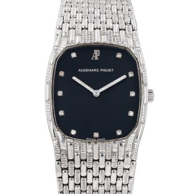 Audemars Piguet Cobra watch in white gold, circa 1980