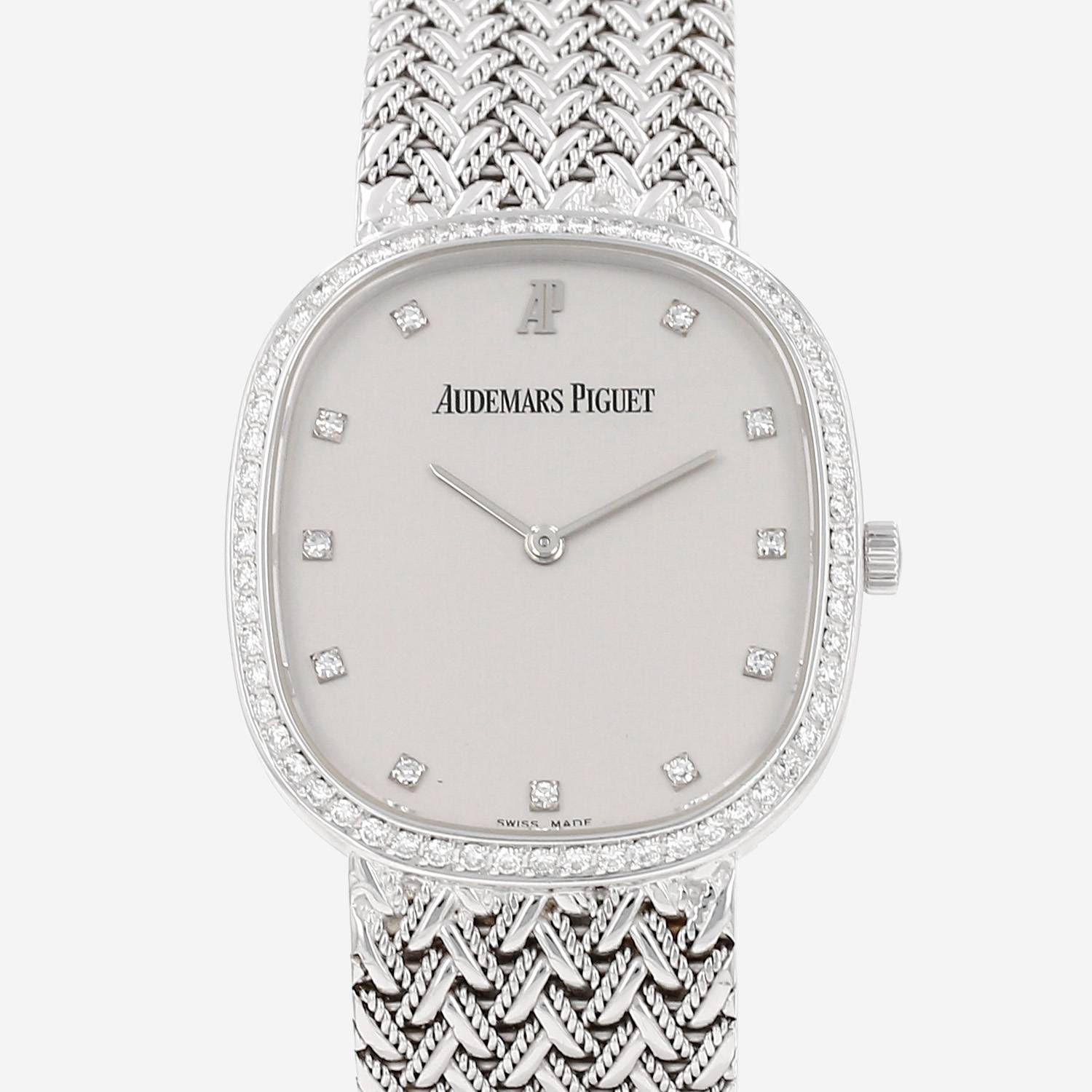 Audemars Piguet Cobra watch in white gold, circa 1980