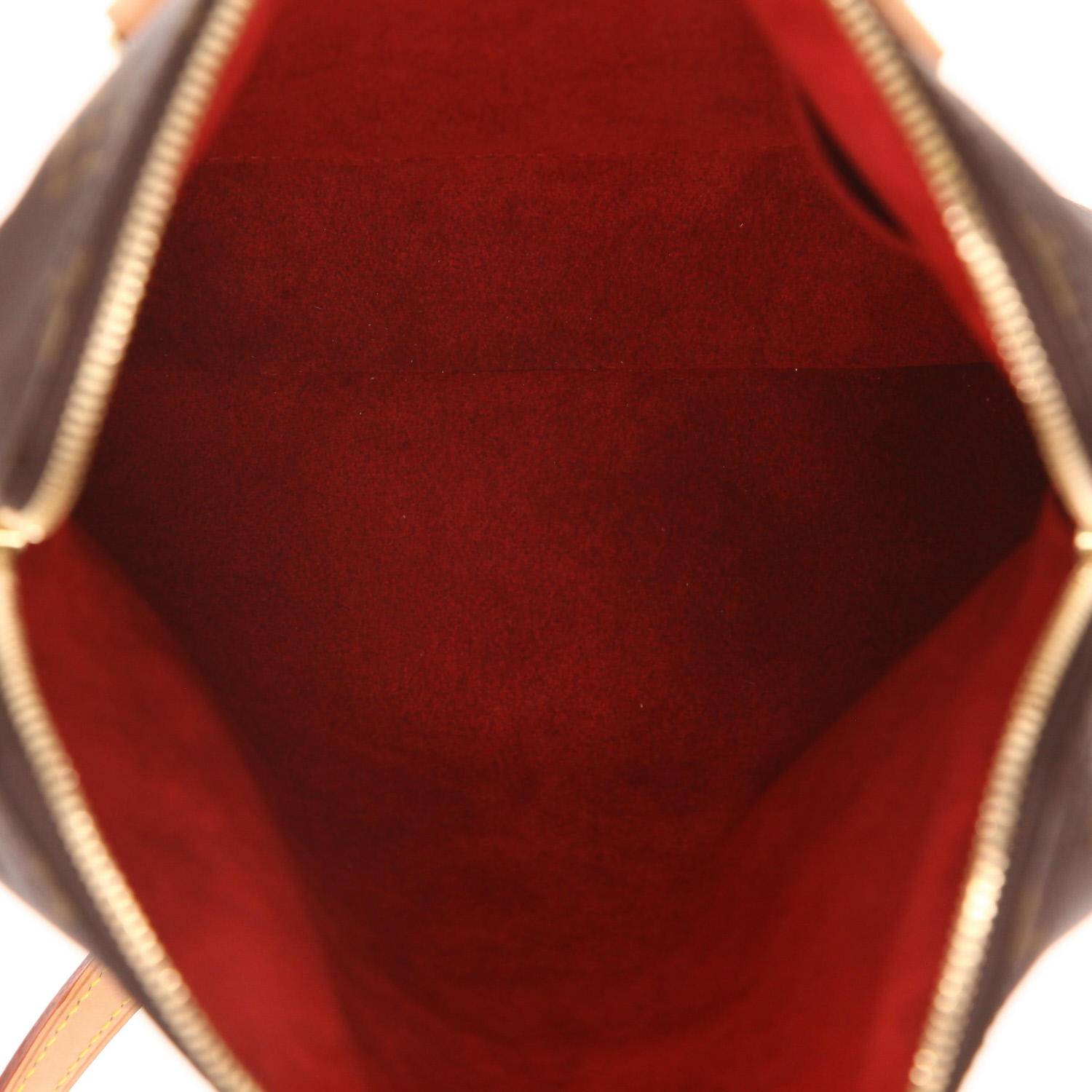 Louis Vuitton handbag: ‘Coussin’ in brown Monogram canvas and natural leather - Detail D3