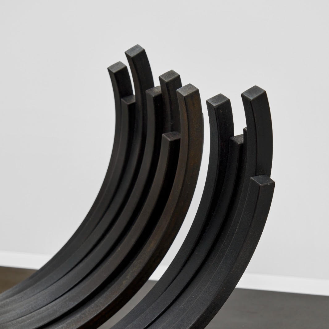 Bernar Venet (Né en 1941), 214.5° Arc x 14 - 2004 - Detail D1