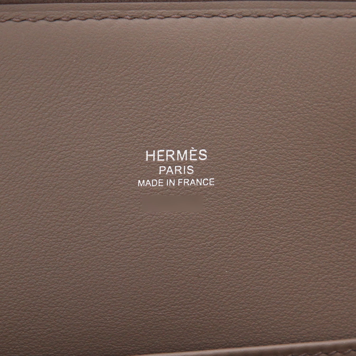 Sac à main Hermès  Bolide 25 cm en cuir Evercolor gris étain - Detail D2