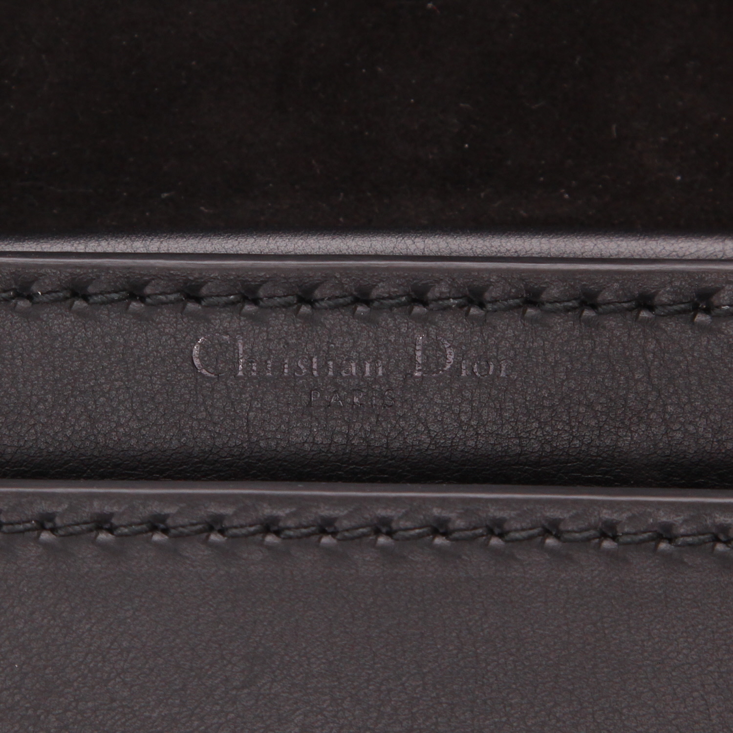 Dior ‘J’Adior’ shoulder bag in black and red leather - Detail D2