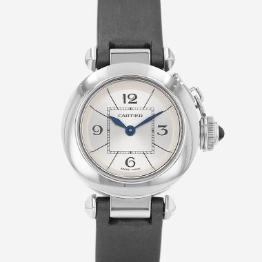 Montre Cartier Miss Pasha en acier Ref: Cartier - 2973  Vers 2010