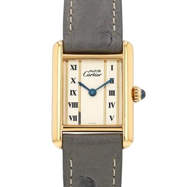 Cartier Tank Must watch in vermeil Ref: Cartier - 5057001  Circa 1990
