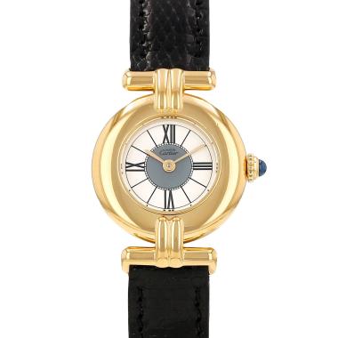 Cartier Must Colisée watch in vermeil Ref: Cartier - 590002  Circa 1990