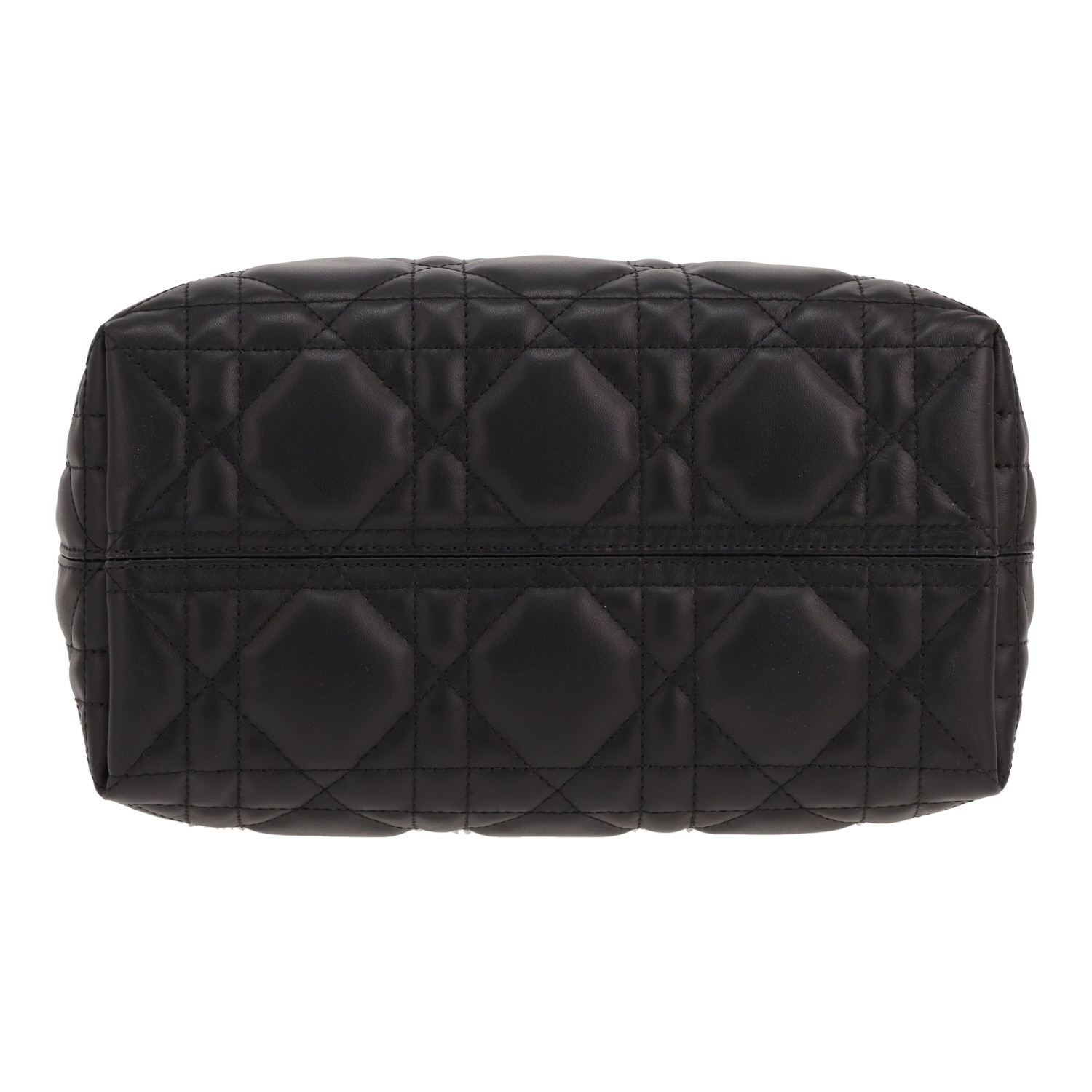 Dior handbag Still in black cannage leather - Detail D1