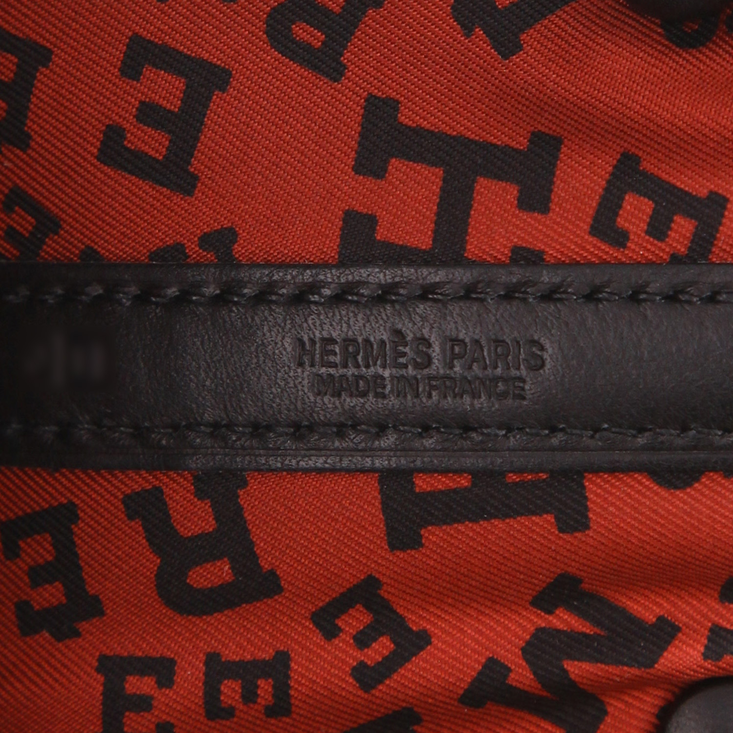 Bolso Hermès «Garden Party» de 30 cm, de piel Swift Noir - Detail D2