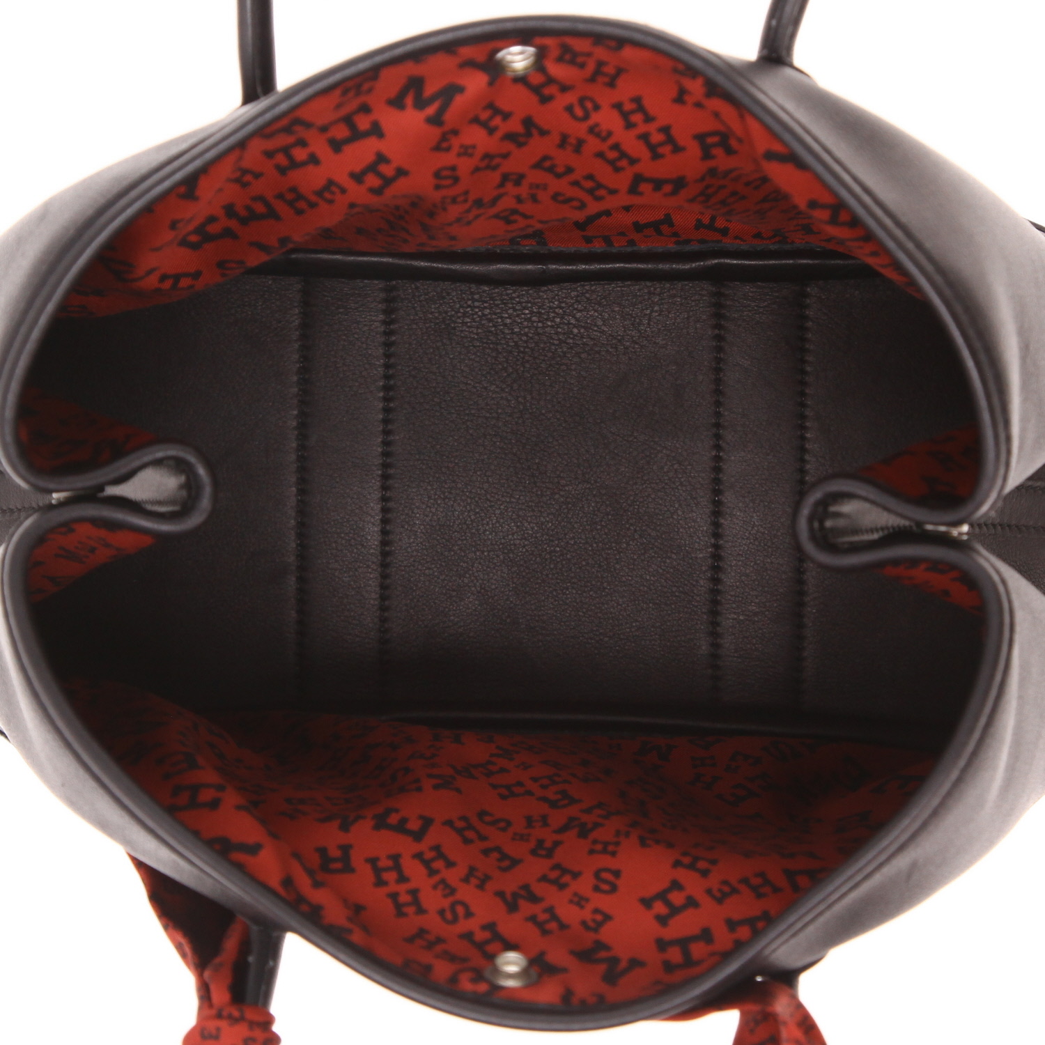 Bolso Hermès «Garden Party» de 30 cm, de piel Swift Noir - Detail D3