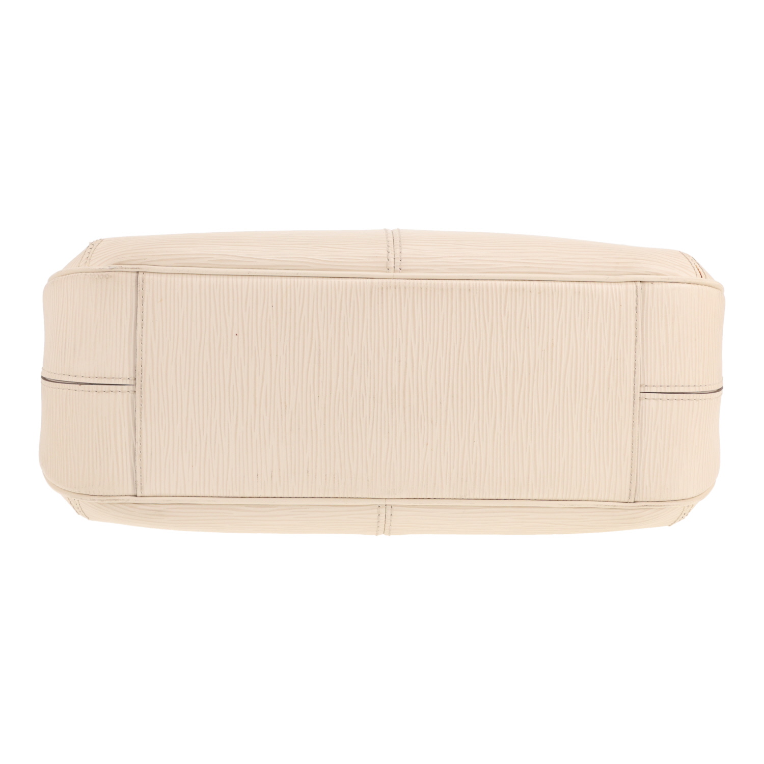 Bolso de mano Louis Vuitton «Turenne» de piel Épi blanca - Detail D1