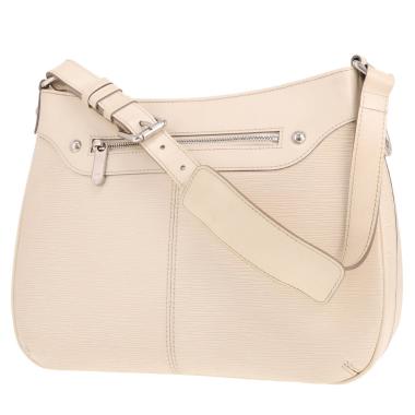Louis Vuitton Turenne handbag in white Épi leather