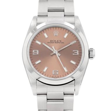 Montre Rolex Lady Oyster Perpetual en acier Ref: Rolex - 77080  Vers 1998