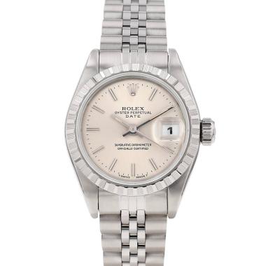 Montre Rolex Lady Oyster Perpetual Date en acier Ref: Rolex - 69240  Vers 1997