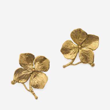 Boucles d'oreilles 'Entrelacs' - le modèle créé vers 1989 - Edition Artcurial