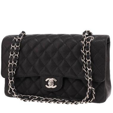 Sac à main Chanel  Timeless Classic en cuir matelassé noir