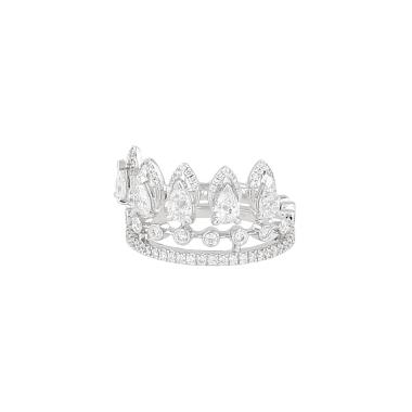 Bague Messika Desert Bloom en or blanc et diamants