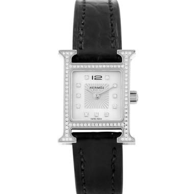 Orologio Hermès Heure H, modello piccolo, in acciaio, cod. Hermès - HH1.131, intorno al 2025