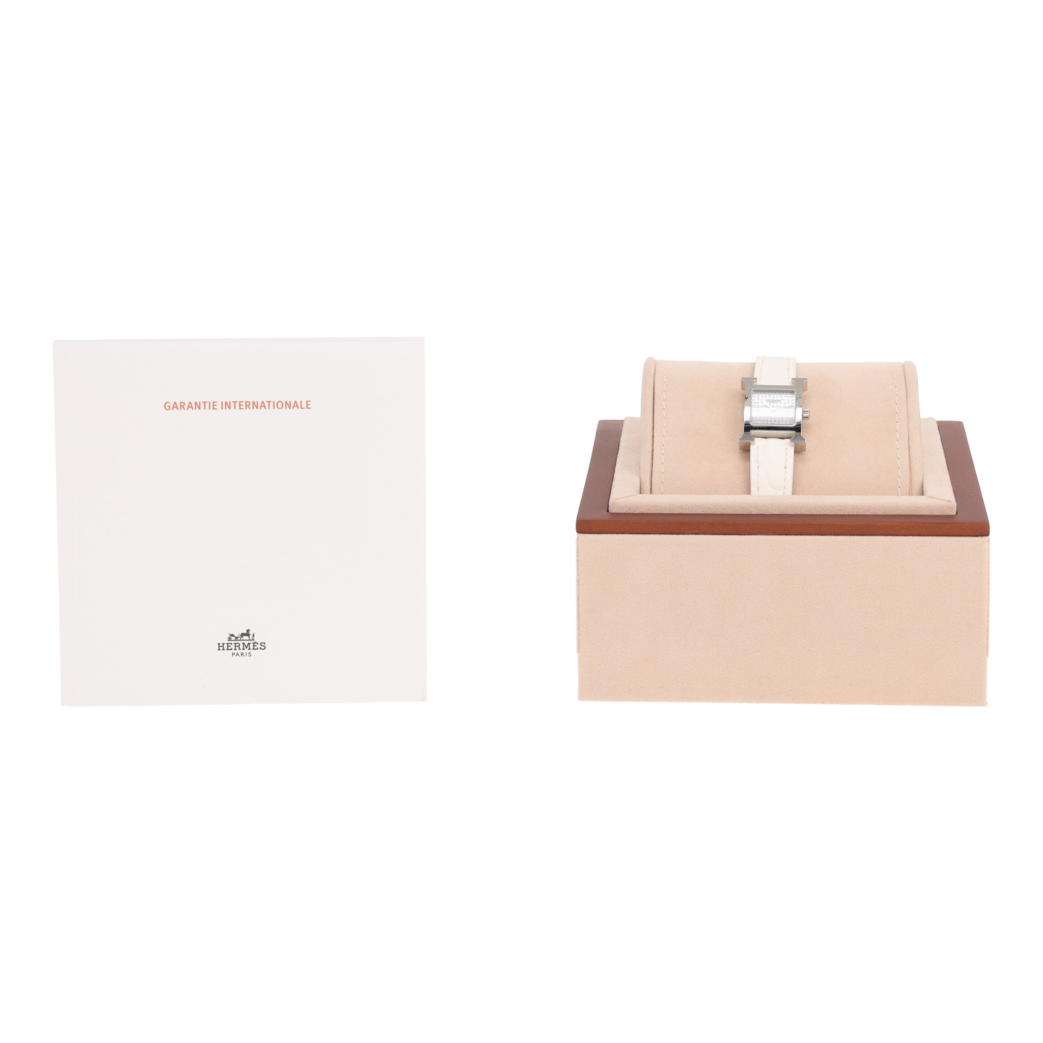 Hermès Heure H watch, small model, in steel, Ref: Hermès - HH1-110, circa 2020