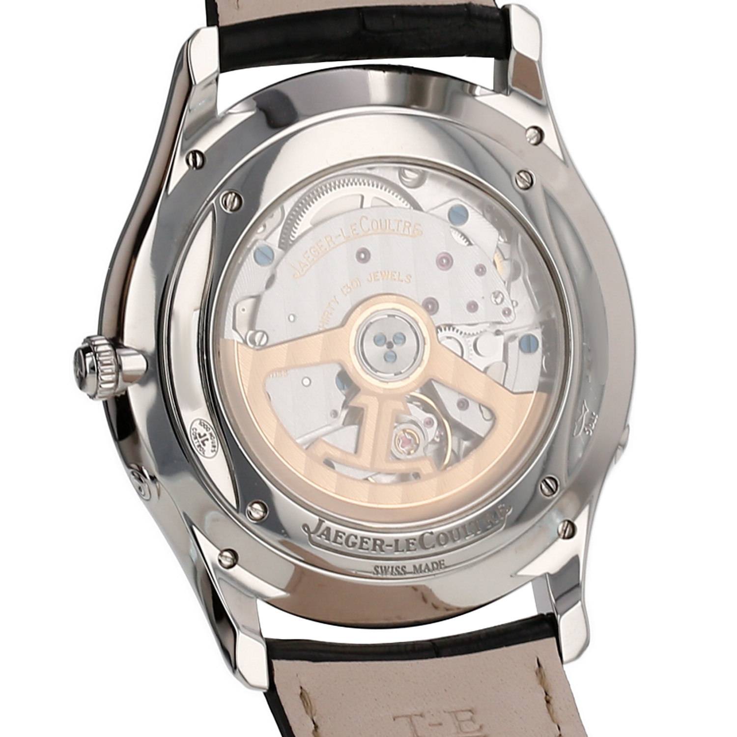 Jaeger-LeCoultre Master Control Moon phase watch in stainless steel Ref: Jaeger-LeCoultre - 176.8.64.S  Circa 2019 - Detail D3