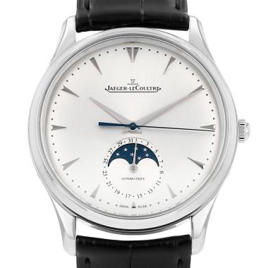 Jaeger-LeCoultre Master Control Moon phase watch in stainless steel Ref: Jaeger-LeCoultre - 176.8.64.S  Circa 2019
