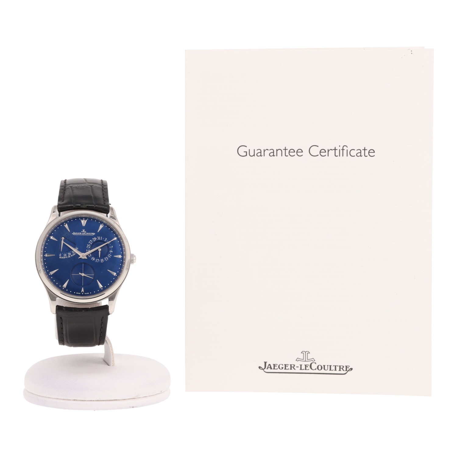 Reloj Jaeger-LeCoultre Master Ultra Thin de acero, ref.: Jaeger-LeCoultre - 176.8.36.S, hacia 2017
