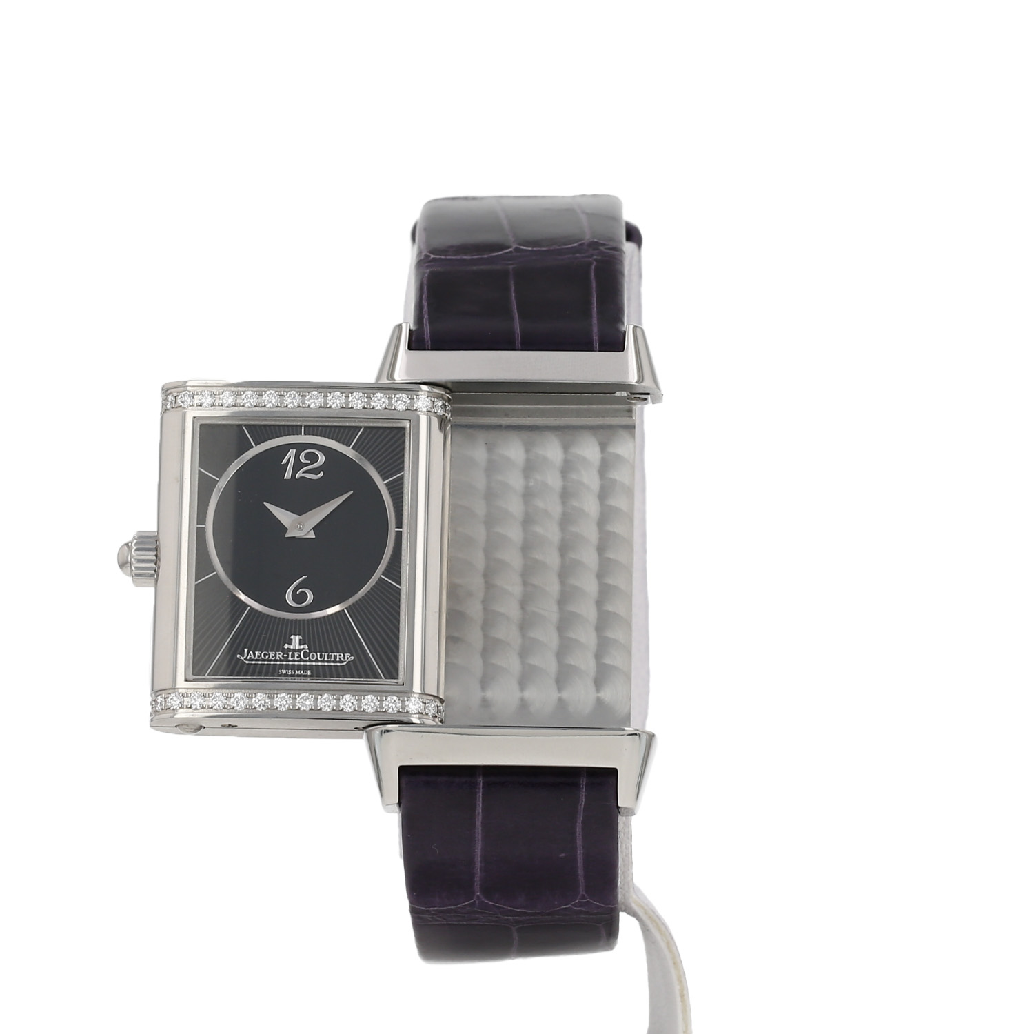 Jaeger-LeCoultre Reverso-Duetto watch in steel, Ref: Jaeger-LeCoultre - 256.8.75  Circa 2017 - Detail D3