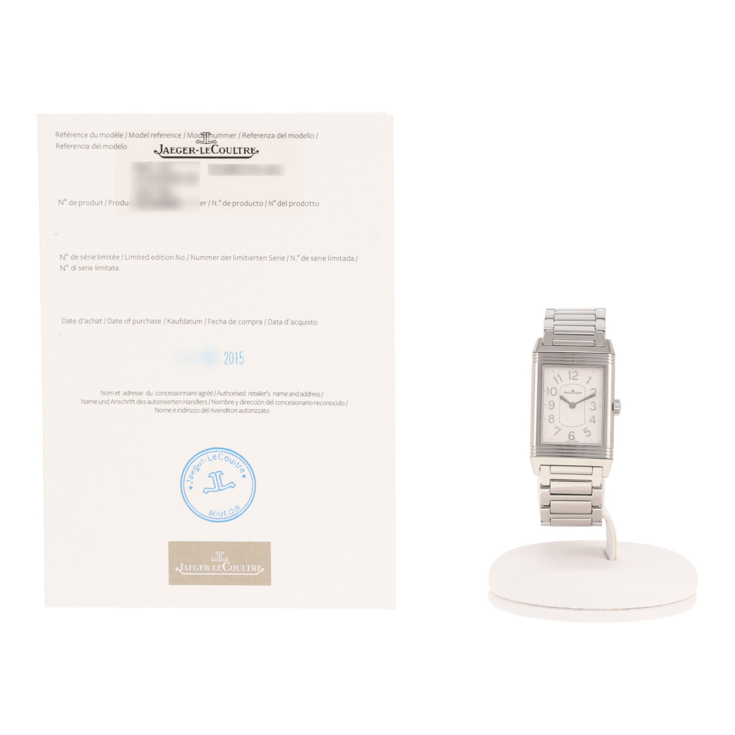 Reloj Jaeger-LeCoultre Lady Ultra Thin de acero. Ref.: Jaeger-LeCoultre - 268.8.47. Alrededor de 2015
