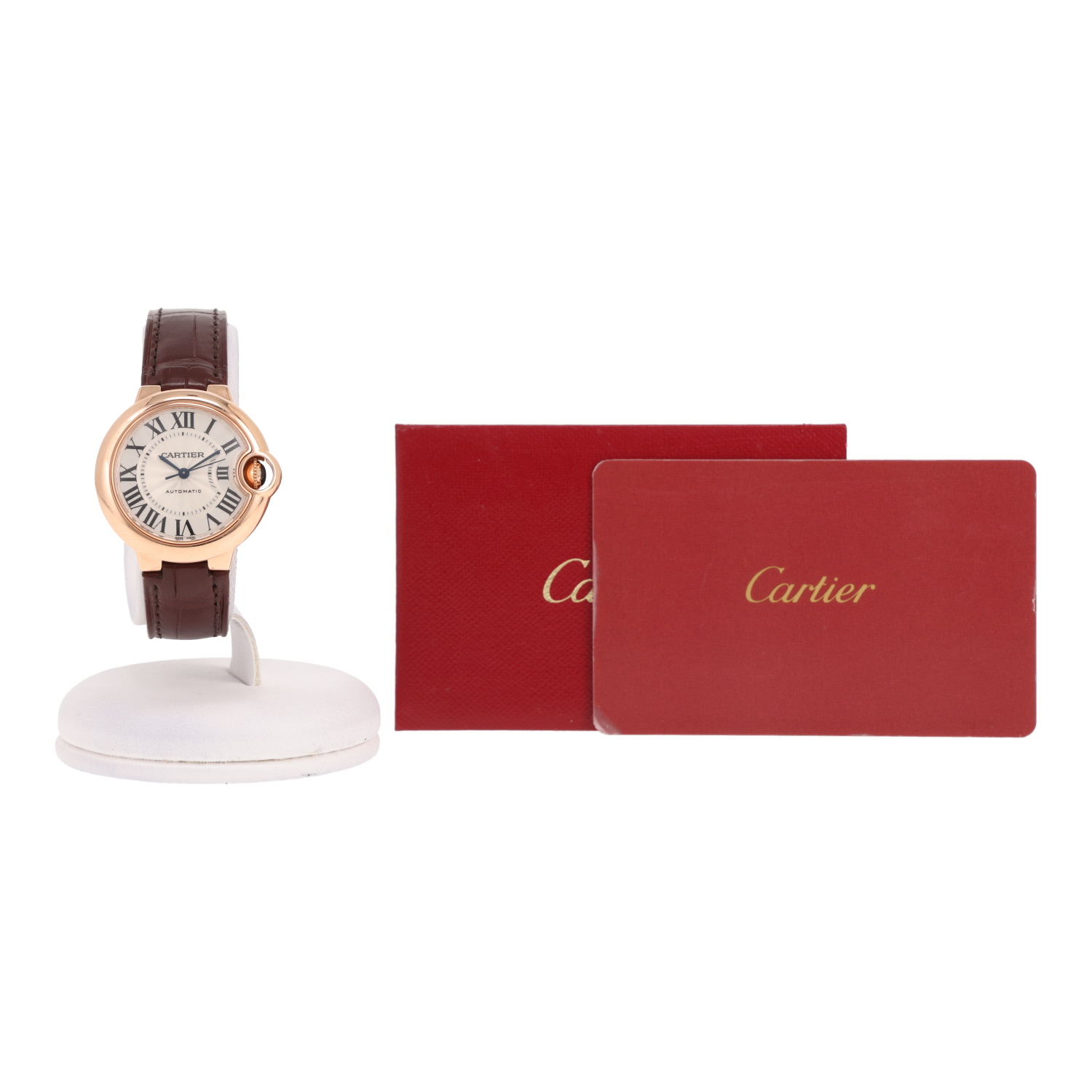 Orologio Cartier Ballon Bleu de Cartier, modello piccolo, in oro rosa, rif.: Cartier - 3682, intorno al 2017