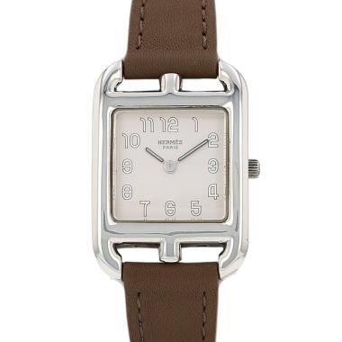 Orologio Hermès Cape Cod in argento, intorno al 2000