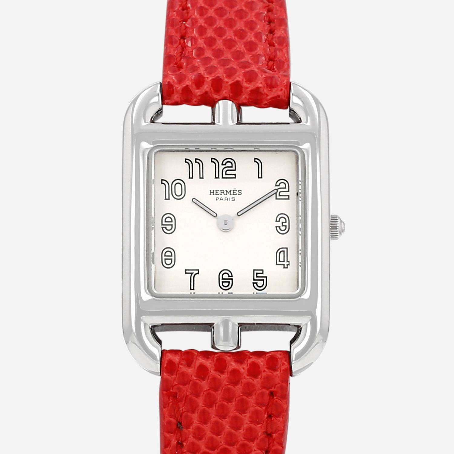 Hermès Cape Cod watch, small model, in steel. Ref: Hermès - CC1.210. Circa 2000