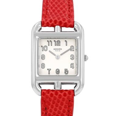 Hermès Cape Cod watch, small model, in steel. Ref: Hermès - CC1.210. Circa 2000
