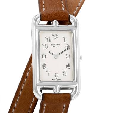 Orologio Hermès Cape Cod Nantucket in argento, intorno al 2000