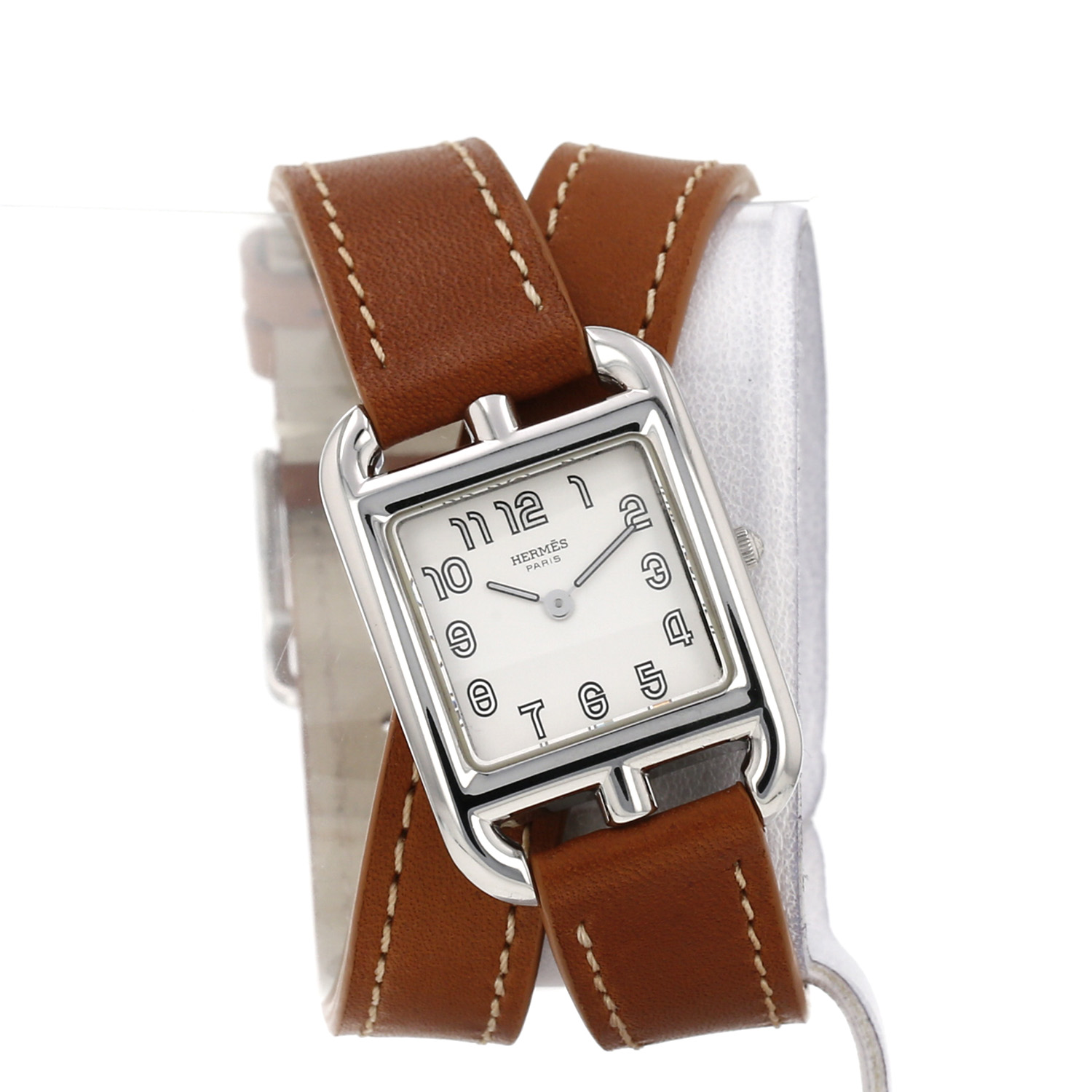 Reloj Hermès Cape Cod de acero. Ref.: Hermès - CC1.210. Hacia el año 2000 - Detail D3