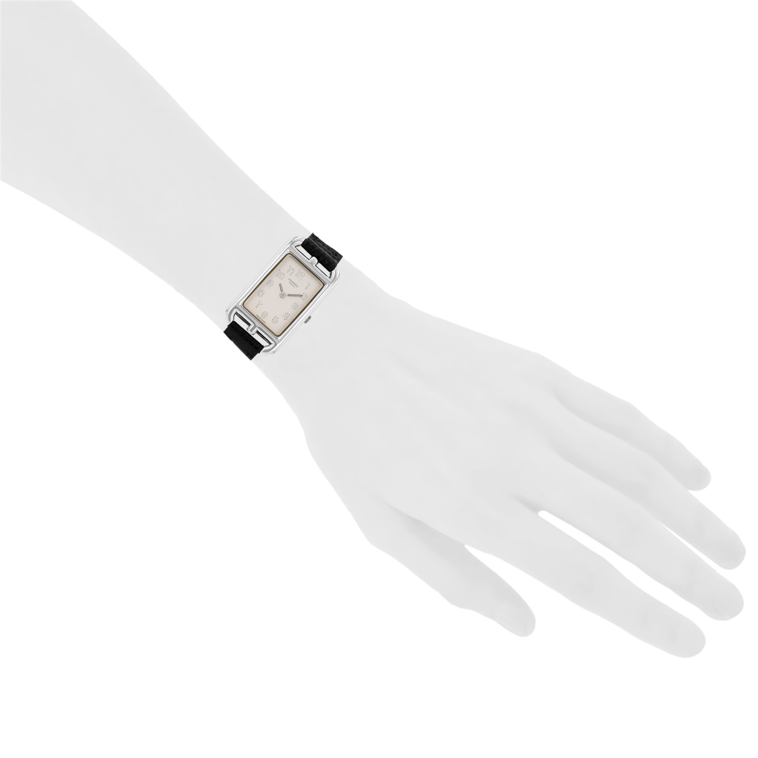 Reloj Hermès Cape Cod de plata, hacia 1994 - Detail D1
