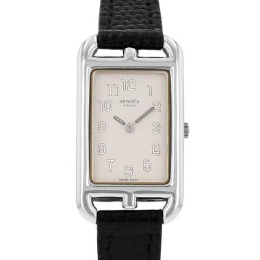 Hermès Cape Cod silver watch, circa 1994
