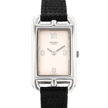 Orologio Hermès Cape Cod in argento, intorno al 2000